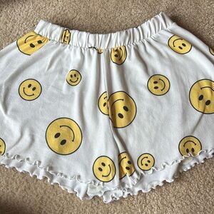 Altar’d State Smiley Pajama Bottom Shorts